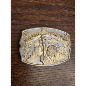 Hammond INT'L Mint 100 Yr Traditional Liberty Limited Edition Gold Silver Buckle